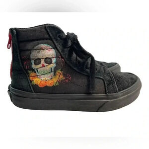 💥HOST PICk💥 Vans SK8-HI  Dia De Los Muertos Day Of The Dead Shoes Size 13.5